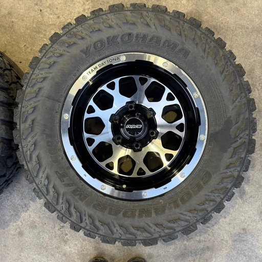 【プラドに装着】RAYSホイール＋YOKOHAMA ジオランダー 265/70R17 バリ山！