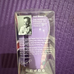 ○新品未使用○TANGLE TEEZER コンパクトスタイラー　パープルドロップの画像