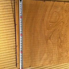 杉板　杢目出し　裏面傷あり無塗装品　50枚セット　格天井の画像