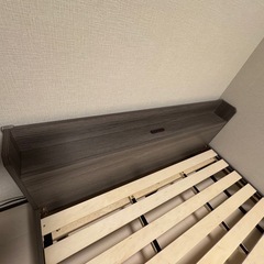 ダブルベッドフレーム_超美品の画像