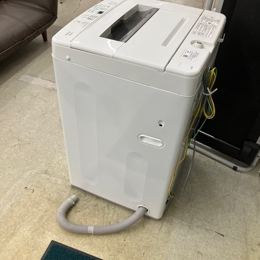 坂2603-1252 AQUA 洗濯機 AQW-S6E7 2019年製 動作確認済み キズ汚れ有り