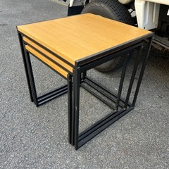 💕ニトリ　ネストテーブル　エデルの画像