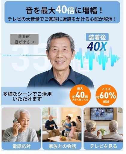 集音器　しゅうおんき　新品　　未使用