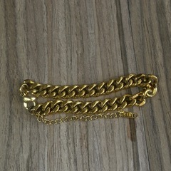 ゴールド　喜平デザインブレスレット　チェーンブレスレット　縁起良い　縁起物　の画像