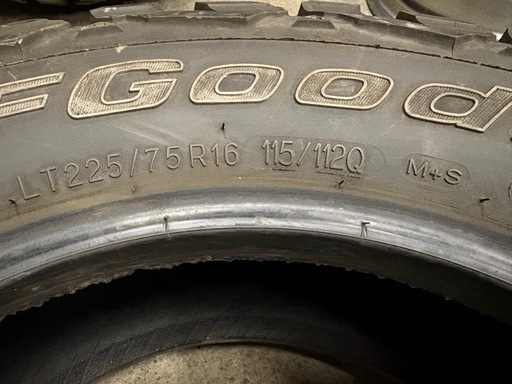 BFGoodrich  マッテレ  LT225/75R16 4本 デリカD5エクストレイル 足上げジムニーなどに BFGoodrich マッテレ LT225/75R16 4本 デリカD5エクストレイル 足上げ