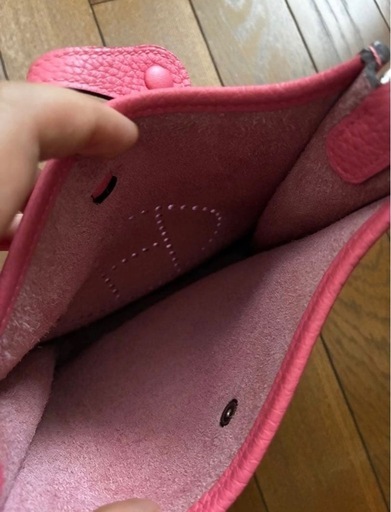 エルメス エブリン ローズティリアン ショルダーバッグ