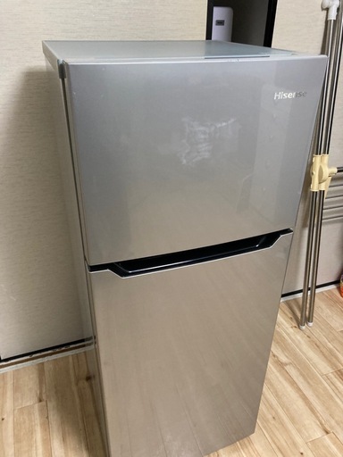 ハイセンス120L　2018年製　リフレッシュ済　冷凍冷蔵庫　HR-B12AS 3ヶ月保証付