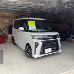 現行 新型 タント カスタム 修復歴は絶対にありません！の画像