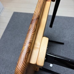 天然木ローテーブル(折りたたみ可)の画像