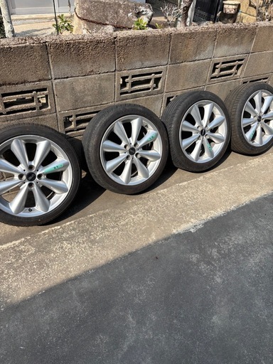 MINI ミニ純正ホイール 17x7J+48 夏タイヤセット 205/45R17売切！！