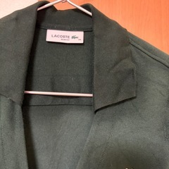 ラコステ　ポロシャツディテールラップドレスの画像