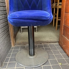 カウンターチェア（濃紺
）の画像
