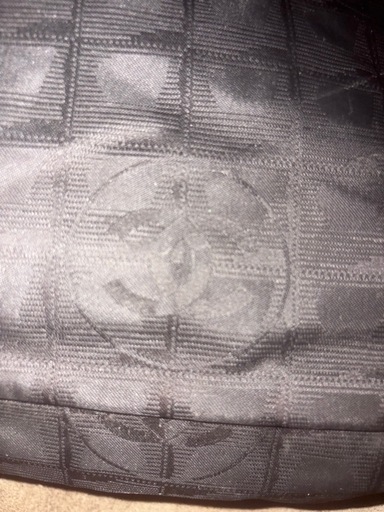 CHANEL シャネル ニュートラベルライン トートバッグ ブラック ナイロン