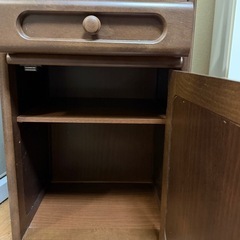 ◆美品◆カリモク◆天然木電話台
の画像