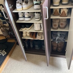 下駄箱　靴箱　シューズケースの画像