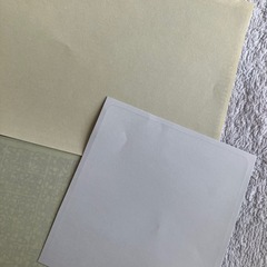3枚セット　目隠しシール　保護シール　個人情報　ハガキサイズ他　企業名ありの画像