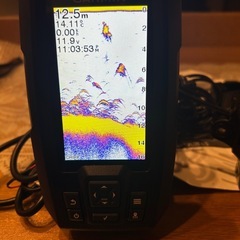 GARMIN STRIKER PLUS 4 魚探 電源確認済 振動子作動音あり ジャンク現状渡しの画像