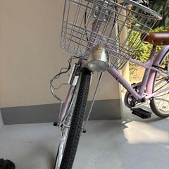 【美品】24インチ　ジュニアシティサイクル　の画像