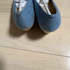 【難あり】新品未使用ウエッジパンプスの画像
