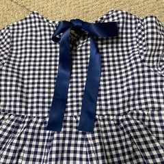 キッズ　ティアードワンピースの画像