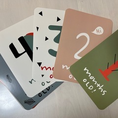 月齢フォトセット マンスリーフォトセットの画像