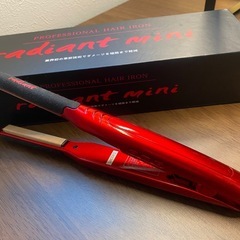 【美品】ストレートアイロン　radiant mini（ラディアントミニ）の画像