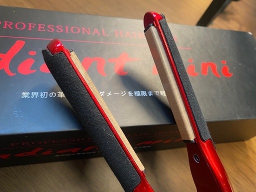 【美品】ストレートアイロン　radiant mini（ラディアントミニ）