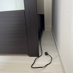 ニトリ　セミダブルベッド コンセント収納付きの画像