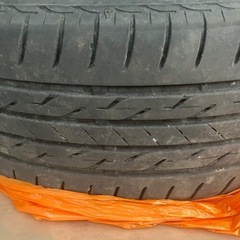 185/60/15  スチールホイール付き夏タイヤ　ブリヂストンの画像