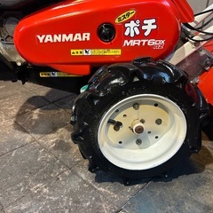 人気の一軸正逆爪‼️整備済実働/中古農機具【ヤンマー　耕運機/管理機　MRT6DXRZ ポチ】耕運爪新品‼️引き取り希望🙇‍♂️の画像