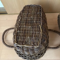 つるのカゴ2個セットの画像