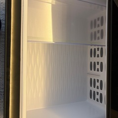 LOOZER スマートテーブル 冷蔵庫付き（両側冷蔵）ブラックの画像