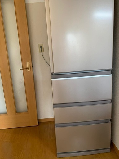 美品/2023年製】三菱電機 403L 冷凍冷蔵庫 MR-N40E3J-C形