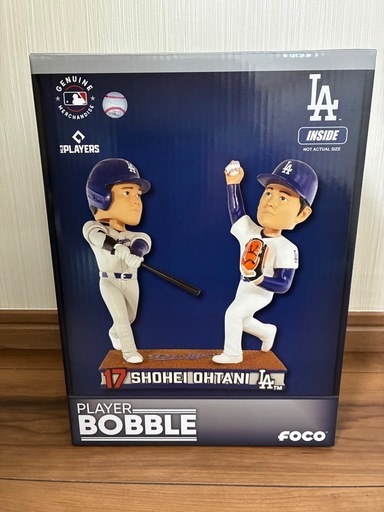 【限定5000体】大谷翔平 ボブルヘッド FOCO ドジャース シリアル入り 美品