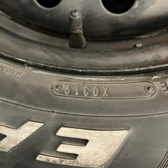 215/65/16c 109/107R スチールホイール付き夏タイヤ　EAGLE#1 NASCARホワイトレター　の画像