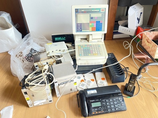 レジスタ セット電話機 ファックス