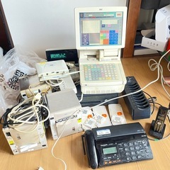 レジスタ セット電話機 ファックスの画像