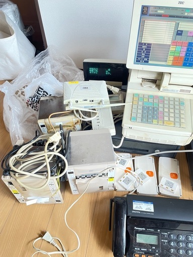 レジスタ セット電話機 ファックス