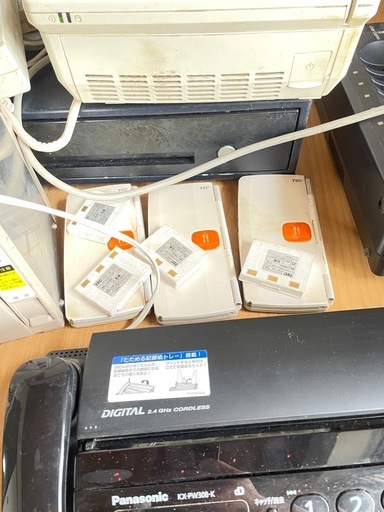 レジスタ セット電話機 ファックス