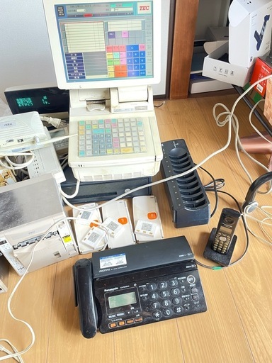 レジスタ セット電話機 ファックス