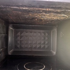 【角皿付き・ジャンク品】アイリスオーヤマ スチームオーブンレンジ MS-2402 (2018年製) 【引取歓迎・東京杉並区】の画像