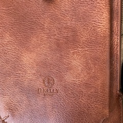 メンズ　ブラウン　ショルダーバッグの画像