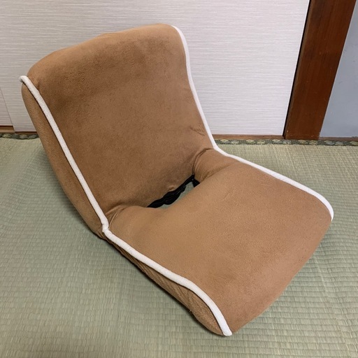 座椅子フワフワ中古 (時由地材) 偕楽園の椅子《座椅子》の中古あげます 