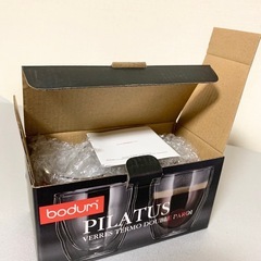 新品 未使用 ダブルウォールグラス ボダム bodum ピラトゥス PILATSUの画像