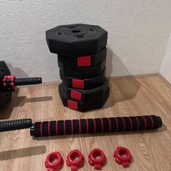 お引き取り限定　可変式ダンベル　ほぼ未使用の画像