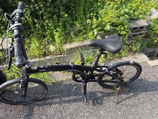 折りたたみ自転車 (たか) 大阪の折りたたみ自転車の中古あげます・譲り 