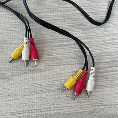 AVケーブル　約1m✖️4セットの画像