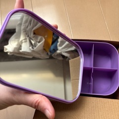 キティちゃん　ミラー付き小物入れの画像