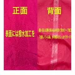 車椅子用レインコートの画像