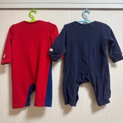 80cm KANGOL CONVERSE 長袖 ロンパースの画像